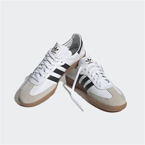 adidas schoenen samba wit|adidas white samba.